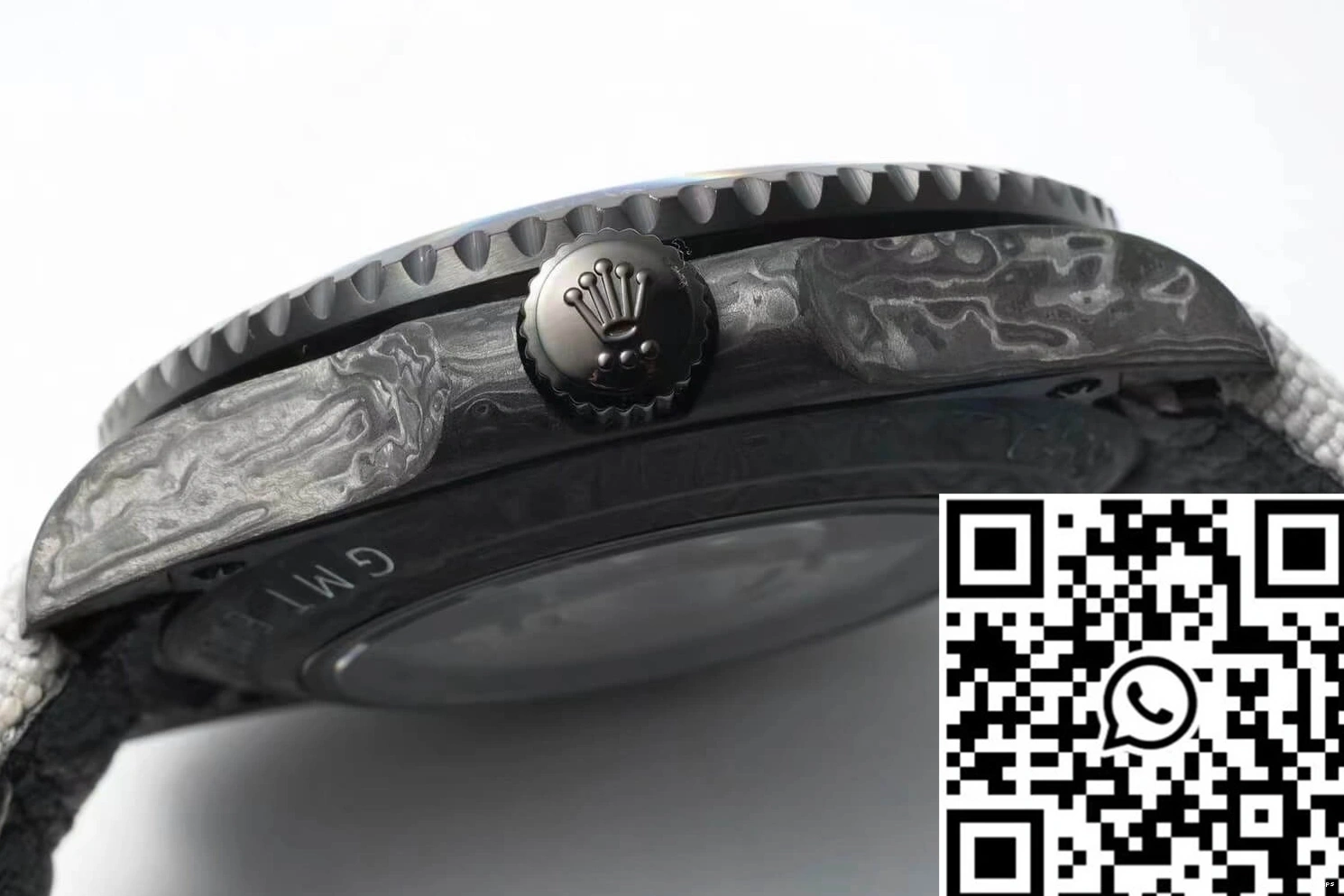 Strap Fabric Rolex GMT-MASTER Fiber II Carbon Dial Diw 0302